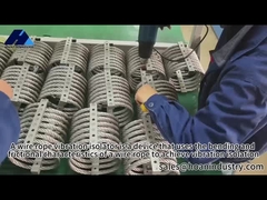 เครื่องแยกความสั่นสะเทือนจากเชือกสายที่มั่นคงต่อสิ่งแวดล้อม สําหรับสภาพที่รุนแรง JGX-1278-235B