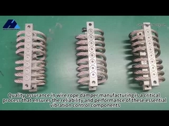 JGX-0648D-56A เทคโนโลยีสปริงที่ก้าวหน้า เครื่องแยกความสั่นสะเทือนสายใยเพื่อความทนทาน