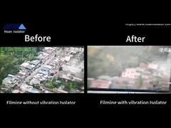 โดยไม่มีตัวแยกความสั่นสะเทือน: ความถี่สูง ทําความเสียหายง่าย