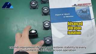 GZQ-1.2 โช้คอัพยางแยกการสั่นสะเทือน