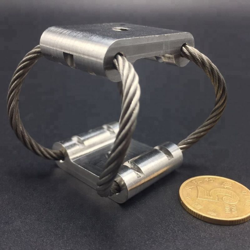 กล้อง UAV ที่โดดเด่น กิมบัล Drone RC Car Stabilizer การกัดกัดความสั่นสะเทือน การแยกแยก GR4 Compact Wire Rope Isolator