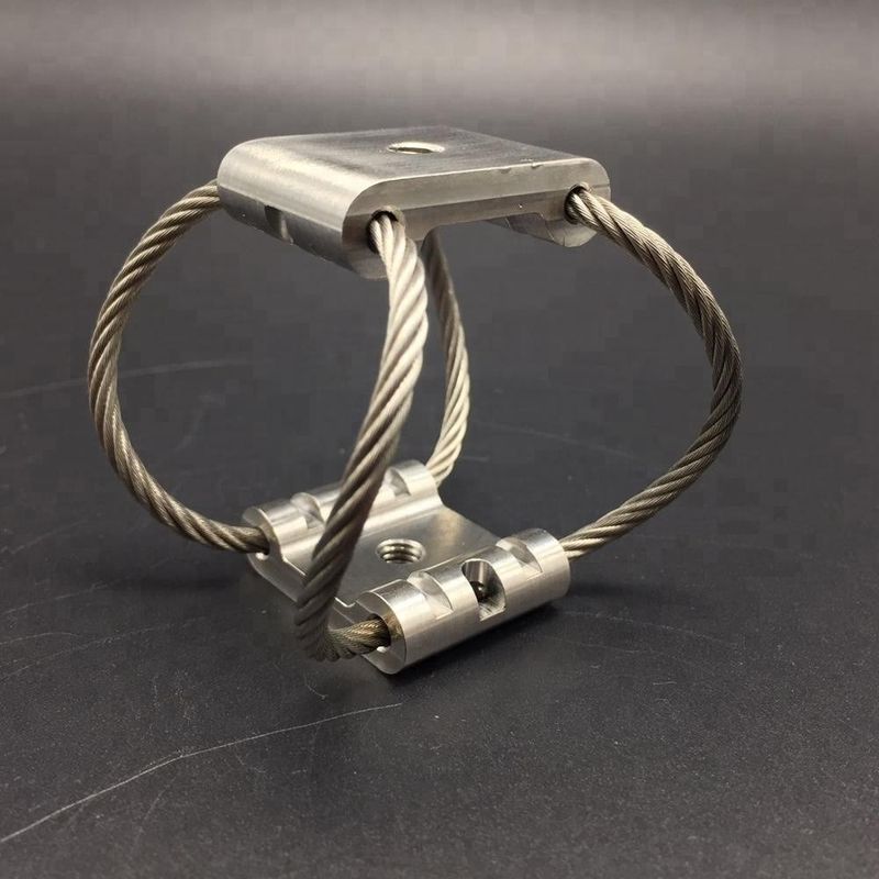 กล้อง UAV ที่โดดเด่น กิมบัล Drone RC Car Stabilizer การกัดกัดความสั่นสะเทือน การแยกแยก GR4 Compact Wire Rope Isolator