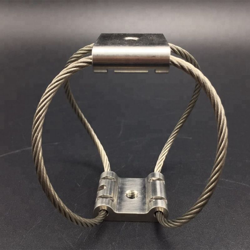 กล้อง UAV ที่โดดเด่น กิมบัล Drone RC Car Stabilizer การกัดกัดความสั่นสะเทือน การแยกแยก GR4 Compact Wire Rope Isolator