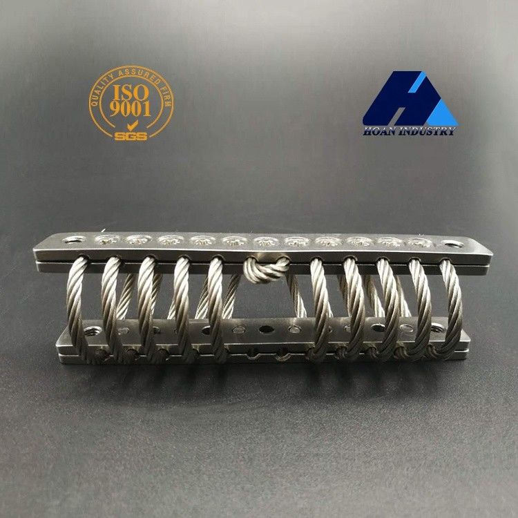 10 Loops Wire Rope Isolator 304 สแตนเลส อุปกรณ์เสริมเครื่อง