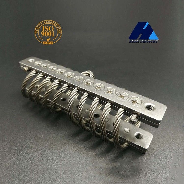 10 Loops Wire Rope Isolator 304 สแตนเลส อุปกรณ์เสริมเครื่อง