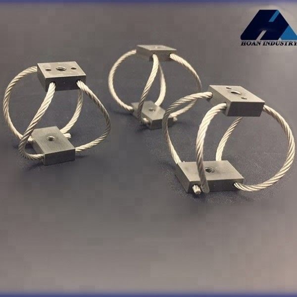 GR2-12D-A Compact Wire Rope Isolator สําหรับ UAV Camera Vibration Isolation Solution เครื่องแก้ไขความสั่นสะเทือน