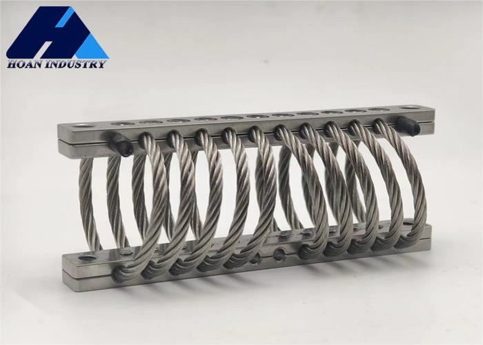 JGX-0480A-75A ลดความเสียหายจากการสั่นสะเทือนได้อย่างมีประสิทธิภาพด้วยเครื่องแยกสั่นสะเทือนสายใยสําหรับสถานที่อุตสาหกรรม