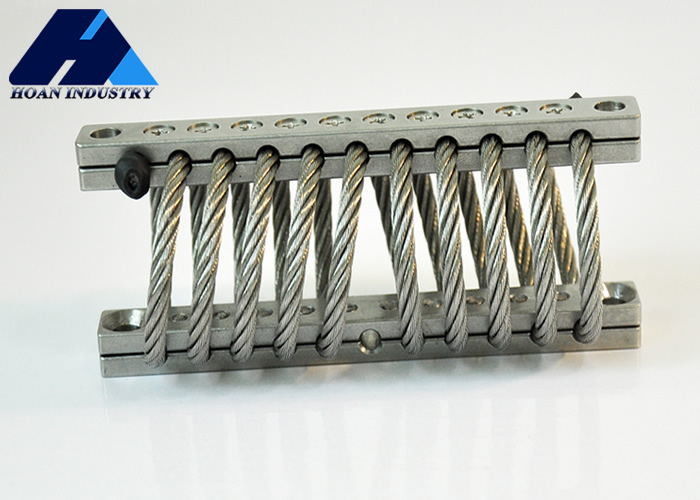 JGX-0480A-75A ลดความเสียหายจากการสั่นสะเทือนได้อย่างมีประสิทธิภาพด้วยเครื่องแยกสั่นสะเทือนสายใยสําหรับสถานที่อุตสาหกรรม