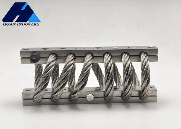 JGX-0956D-80A เครื่องแยกความสั่นสะเทือนจากเชือกสายสําหรับเครื่องมือแม่นยํา 6 วงกลม กว้าง 9.5 มิลลิเมตร ภาระสถิติสูงสุด 80 กิโลกรัม