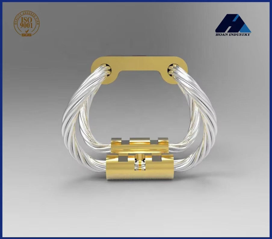 เครื่องแยกความสั่นสะเทือนจากเชือกไฟ GR5-80D-A เครื่องปรับความสั่นสะเทือนเส้นสําหรับหัวกล้องและเครื่องปรับความมั่นคงเครน ผลิตจากสแตนเลส การออกแบบที่ยืดหยุ่นสําหรับสภาพแวดล้อมการถ่ายภาพที่ซับซ้อน