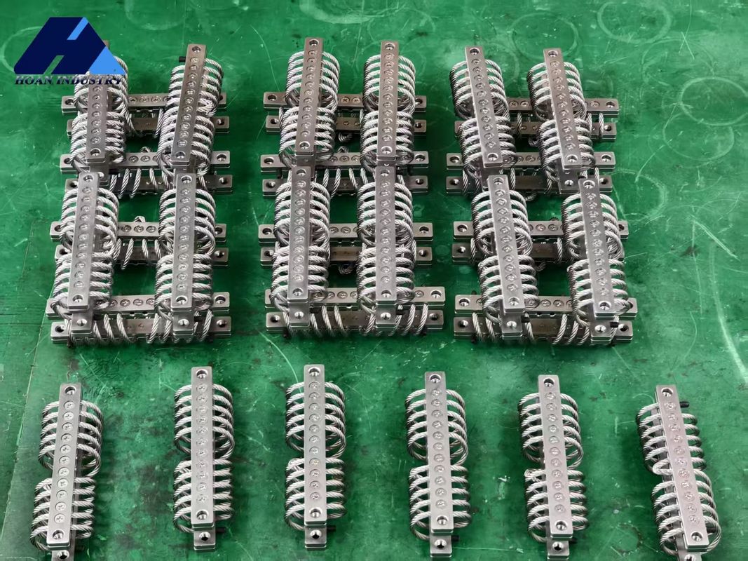 JGX-1276A-220A เครื่องแยกความสั่นสะเทือนจากเชือกสายสําหรับควบคุมความสั่นสะเทือนในอุตสาหกรรม Xi an Hoan ไมโครเวฟ