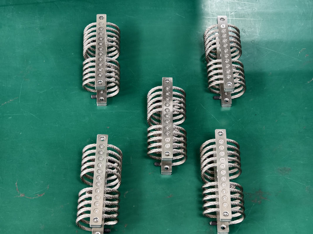 JGX-0958A-54A ตัวลดแรงสั่นสะเทือนด้วยลวดสลิงเหล็กที่ได้รับการอัพเกรดสำหรับเครื่องมือความแม่นยำและอุปกรณ์อัตโนมัติ