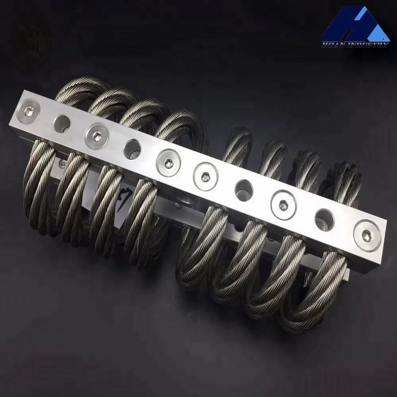 JGX-0958A-138A เครื่องแยกความสั่นสะเทือนจากเชือกสายไฟ ด้วยช่วงอุณหภูมิที่กว้างและการออกแบบที่ทนทานต่อการกัดกร่อน สําหรับสภาพแวดล้อมที่รุนแรง