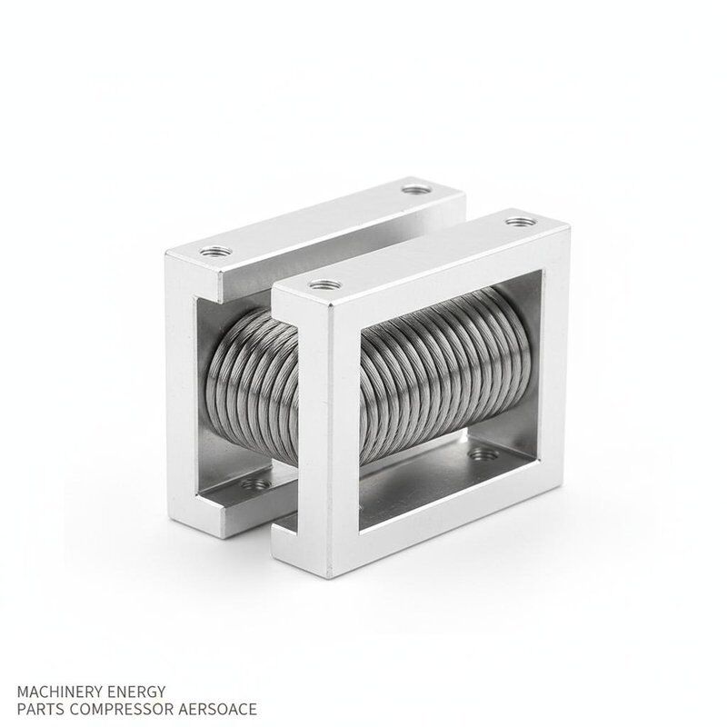 ตัวแยกสายเคเบิลสแตนเลสและอลูมิเนียมพร้อมรับน้ำหนักสถิตสูงสุด 515 กก. และการออกแบบ 8 ห่วงสำหรับการควบคุมการสั่นสะเทือน