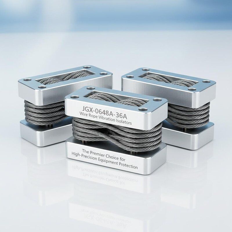 อุปกรณ์แยกความสั่นสะเทือนจากเชือกเหล็กเหล็กเหล็กเหล็กเหล็กเหล็กที่มีความถี่แยก 5Hz ถึง 100Hz สําหรับการป้องกันความสั่นสะเทือนหลายทิศทาง