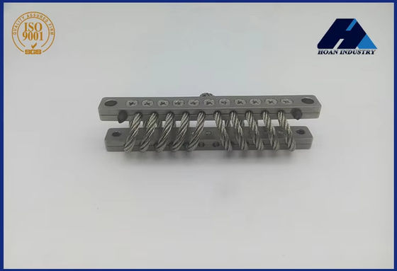 เครื่องแยกความสั่นสะเทือนจากเชือกสายเหล็กไร้สแตนเลส สําหรับเครื่องบินและการสื่อสาร กันน้ําและทนทาน JGX-0400-31.5A