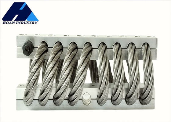 JGX-2228A-665A โครงสร้างทางกลแผ่นรองรับคู่สำหรับตัวแยกการสั่นสะเทือน เพื่อการกระจายน้ำหนักบรรทุกและการดูดซับพลังงานที่ดีที่สุด