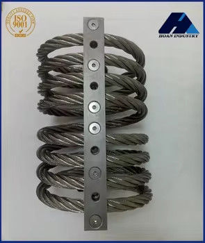 JGX-0648D-56A เทคโนโลยีสปริงที่ก้าวหน้า เครื่องแยกความสั่นสะเทือนสายใยเพื่อความทนทาน