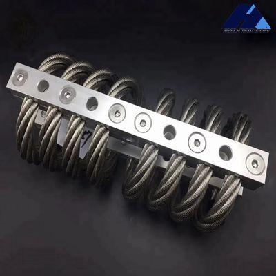 JGX-0958A-138A เครื่องแยกความสั่นสะเทือนจากเชือกสายไฟ ด้วยช่วงอุณหภูมิที่กว้างและการออกแบบที่ทนทานต่อการกัดกร่อน สําหรับสภาพแวดล้อมที่รุนแรง