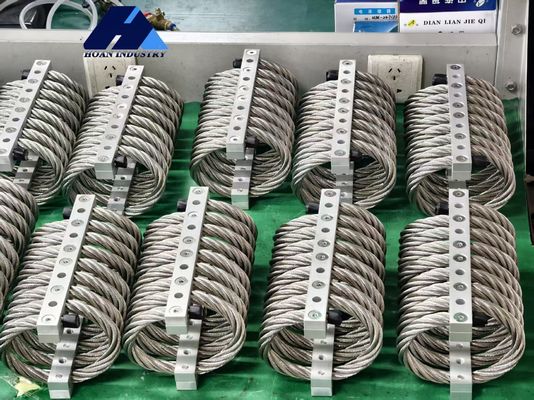 ฉนวนกันสะเทือนแบบลวดสลิงทนทานต่อการกัดกร่อนและละอองเกลือ Hoan Microwave JGX-1276A-233A สำหรับสภาพแวดล้อมสุดขีด