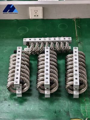 JGX-1276A-220A เครื่องแยกความสั่นสะเทือนจากเชือกสายสําหรับควบคุมความสั่นสะเทือนในอุตสาหกรรม Xi an Hoan ไมโครเวฟ