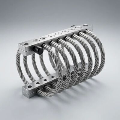 ราคาดี JGX-0648D-56A สแตนเลสสตีลเชือกการสั่นสะเทือน Isolator Inter-Strand Micro-Friction Damping สำหรับป้องกันแผ่นดินไหว ออนไลน์