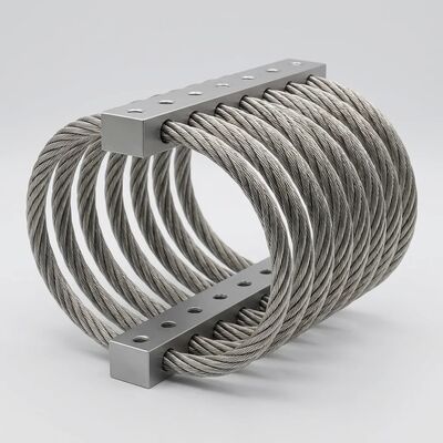 ราคาดี JGX-1278D-370B Drop-in Replacement Wire Rope Vibration Isolator สําหรับระบบอุตสาหกรรมที่สอดคล้องกับภาระสแตติกความแม่นยํา ออนไลน์